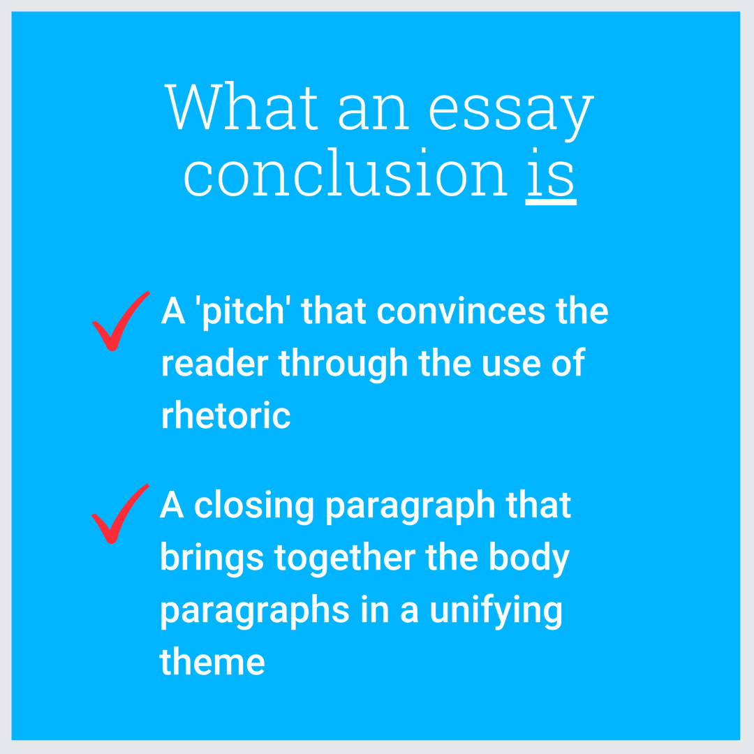 is the essay conclusion