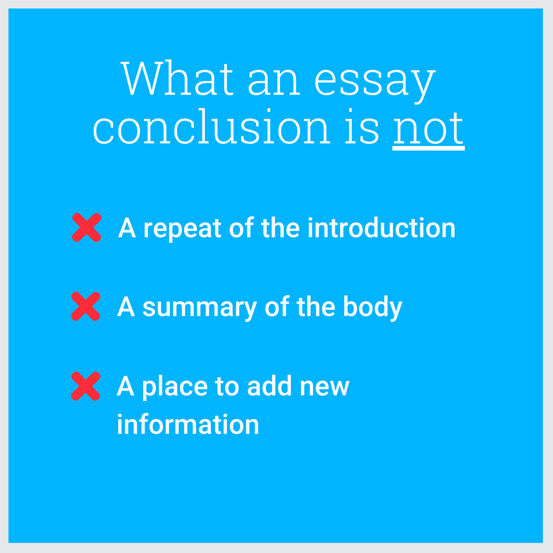 How To Conclude Your Essay Well